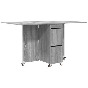 vidaXL Table à dîner 2 Pièces 140 x 80 x 77 cm Bois d'ingénierie