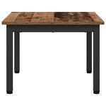vidaXL Table basse Bois ancien 50 x 50 x 36 cm Bois d'ingénierie