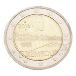 2 euros commémorative Luxembourg 2016 - Pont grande duchesse Charlotte.