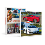 SMARTBOX - Coffret Cadeau Stage pilotage enfant : 4 tours de circuit au volant d'une Ferrari et d'une Lamborghini -  Sport & Aventure