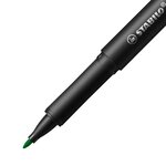 Marqueur Stabilo Dr!ver pointe moyenne 0 8 mm - Encre à base d'eau  inodore et anti-bavures - Fabriqué avec 94   de bioplastique - Vert