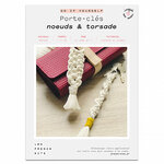 FRENCH KITS-French'Kits - DIY - Porte clés - Nœud & Torsade-Kit créatif fabriqué avec amour en France