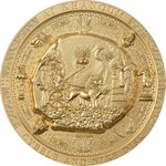 Pièce de monnaie en Argent 20 Dollars g 93.3 (3 oz) Millésime 2021 Archeology Symbolism BACTRIAN CYBELE DISK