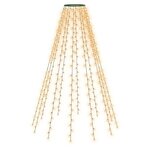 vidaXL Guirlande lumineuse d'arbre de Noël avec 180 LED 180 cm