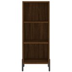 vidaXL Buffet chêne marron 34 5x32 5x90 cm bois d'ingénierie