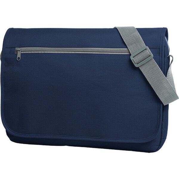 Sacoche bandoulière ordinateur et porte documents - 1813339 - bleu marine