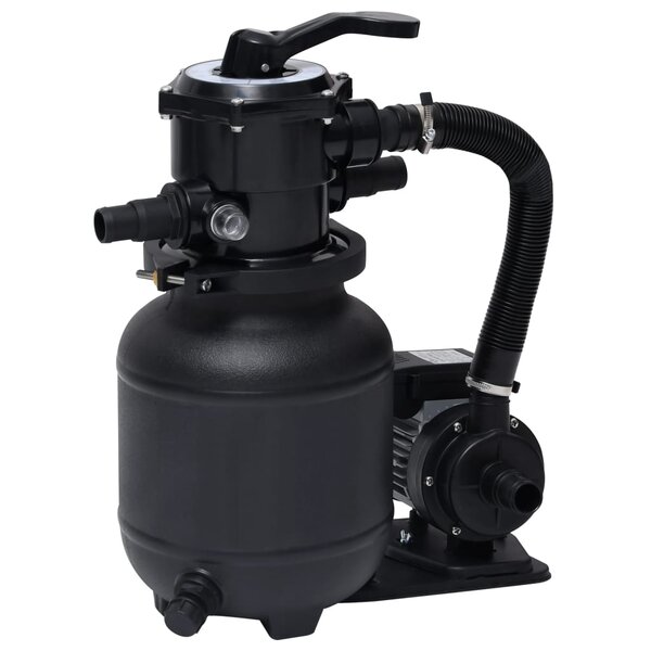 vidaXL Pompe de filtration à sable avec vanne à 7 positions 18 L