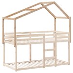 vidaXL Toit de lit pour enfants 213x85 5x144 5 cm bois de pin massif