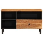 vidaXL Meuble TV 80x33x46 cm bois d'acacia massif