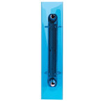 Classeur 165x240 2anx 25mm Crystal bleu x 10 EXACOMPTA