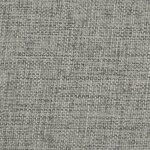 vidaXL Chaises de bar lot de 2 bois massif d'hévéa et tissu