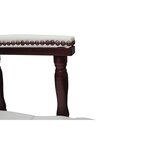 vidaXL Chaise de bureau pivotante Blanc