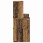 vidaXL Bureau Bois ancien 102 x 50 x 124 cm Bois d'ingénierie