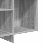 vidaXL Buffet sonoma gris 120x30x75 cm bois d'ingénierie