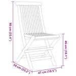 vidaXL Ensemble de salle à manger pour jardin 5 Pièces Marron