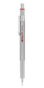 Porte-mine mécanique rOtring 600  0 5 mm  argent (1852321)