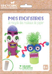 Kit Upcycling Mes Monstres En Rouleaux De Papier