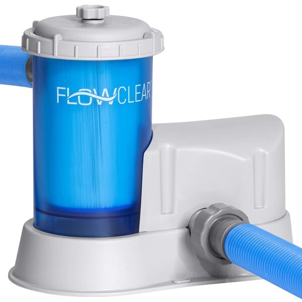 Bestway Pompe filtrante à cartouche transparente Flowclear