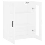 vidaXL Armoire murale blanc 69 5x34x90 cm