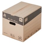 Lot de 40 cartons de déménagement 36l - 40x30x30 cm - made in france - 70  fsc certifé - pack & move