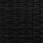 vidaXL Jardinière Noir 105 x 30 x 170 cm Métal