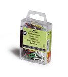 Boite de 100 Trombones 26 mm Gainés Plastique Couleur DURABLE