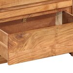 vidaXL Armoire à tiroirs 55x33x75 cm bois d'acacia massif