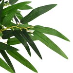 vidaXL Arbre en Bambou Artificiel 2 Pièces Vert 45 x 18 x 175 cm
