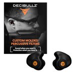 Bouchons d'oreilles chasse et tir decibullz percussive filters