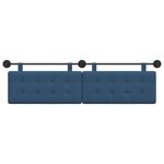 vidaXL Tête de lit suspendue Tissu