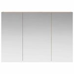 vidaXL Armoire Miroir de Salle de Bain Chêne artisan