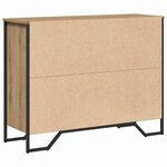 vidaXL Buffet chêne artisanal 97 x 32.5 x 74.5 cm Bois d'ingénierie