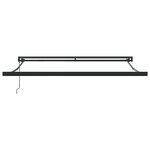 vidaXL Auvent rétractable automatique bordeaux 300x250 cm