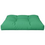 vidaXL Coussin de palette vert 70x70x12 cm tissu