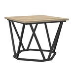 vidaXL Table basse 3 Pièces Chêne sonoma 50 x 50 x 40 cm