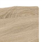 vidaXL Tête de lit Chêne Sonoma 180 cm Bois d'ingénierie