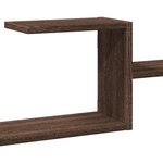 vidaXL Étagère murale chêne marron 104x15x49 cm bois d'ingénierie