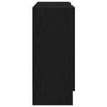 vidaXL Buffet Noir 120 x 30.5 x 70 cm Bois d'ingénierie