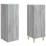 vidaXL Ensemble de Meubles 2 Pièces 33 x 34 5 x 90 cm Bois d'ingénierie