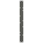 vidaXL Pieds de table basse en forme de V  2 pièces  anthracite  70 x (30-31 3) cm  acier
