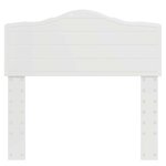 vidaXL Tête de lit Blanc Brillant 90 cm Bois d'ingénierie