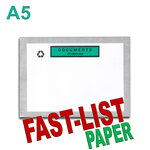 Lot de 100 pochettes documents ci-inclus fast-list paper a5