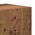 vidaXL Ensemble meuble TV 4 Pièces Bois ancien 30 5 x 30 x 90 cm