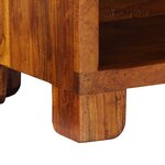 Banc à chaussures vidaXL 100x35x45 cm en bois massif d'acacia