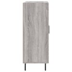 vidaXL Buffet sonoma gris 69 5x34x90 cm bois d'ingénierie
