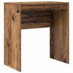 vidaXL Bureau avec tiroir 2 Pièces Bois ancien