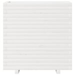 vidaXL Jardinière blanc 70x40x72 cm bois de pin massif