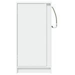 vidaXL Buffet avec LED blanc 42 5x34x85 cm bois d'ingénierie