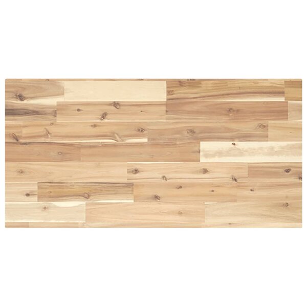 vidaXL Dessus de table 80x40x2 cm rectangulaire bois massif d'acacia