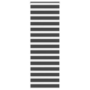 vidaXL Store zèbre noir 90x200 cm largeur du tissu 85 9 cm polyester